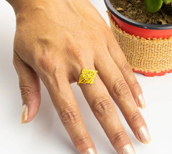 Anillo killa Oro Hindú 22k