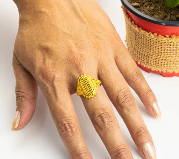 Anillo Sisa Oro Hindú 22k