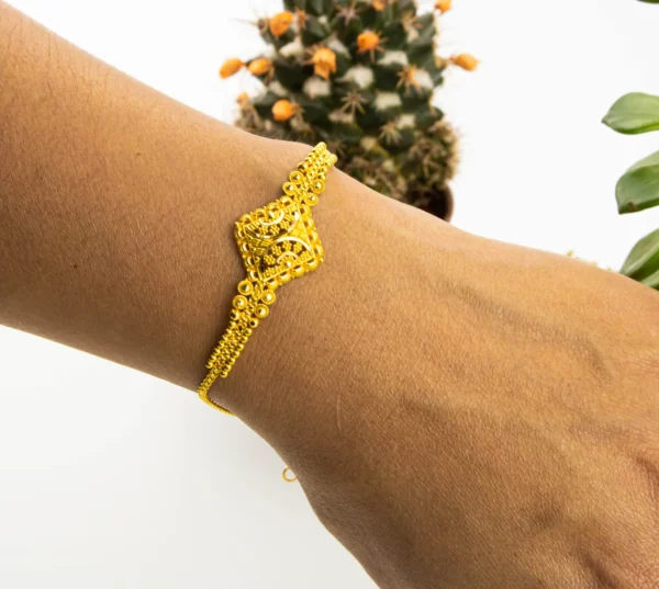 Pulsera Wayta de Oro Hindú 22k